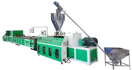 PVC護(hù)角條生產(chǎn)線、PVC塑料異型材生產(chǎn)線